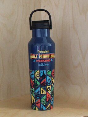 Disneyland Run Disney 2025 Half Marathon Corkcicle Water Bottle